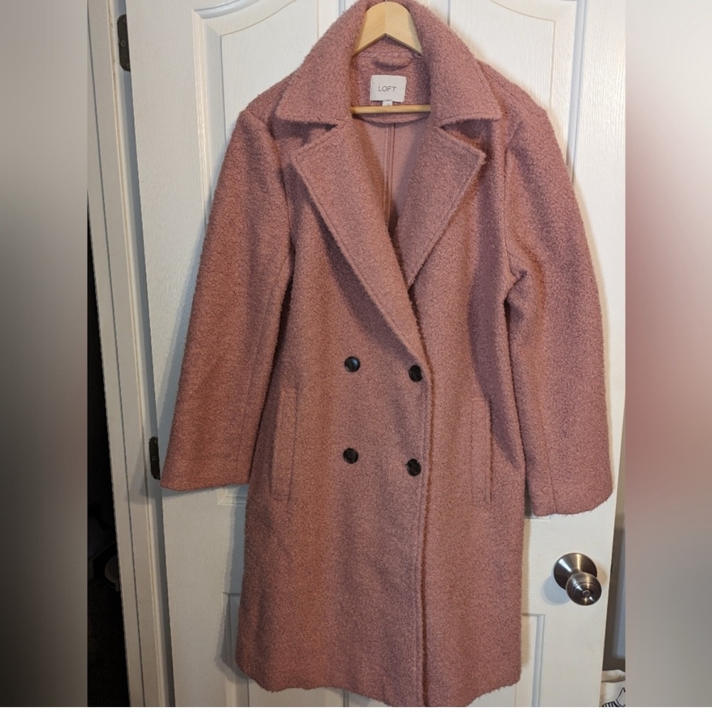 Loft double breasted coat ✨